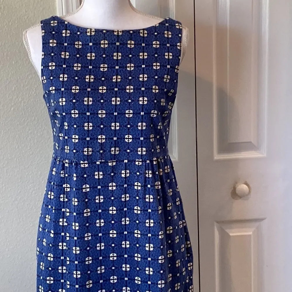 Joe Fresh Blue Dress 4